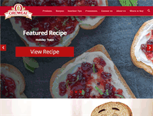 Tablet Screenshot of oroweat.com